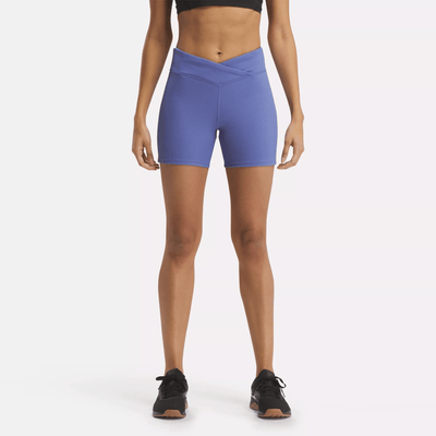 Studio Ribbed High-Rise Bike Shorts