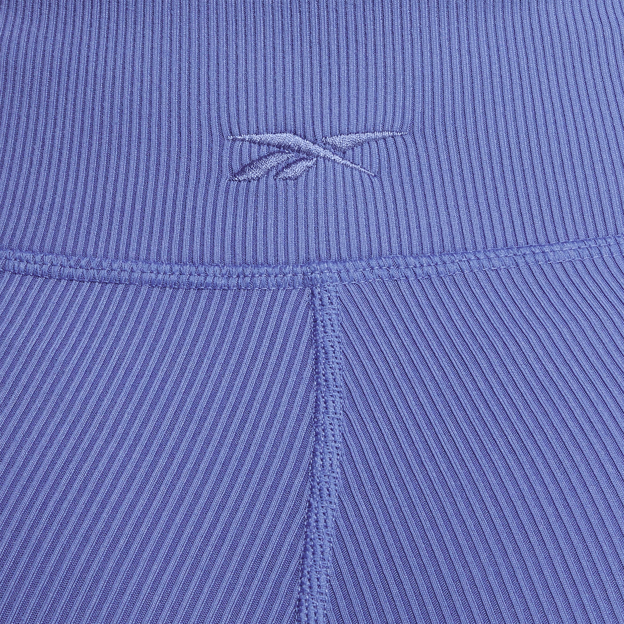 Studio Ribbed High-Rise Bike Shorts