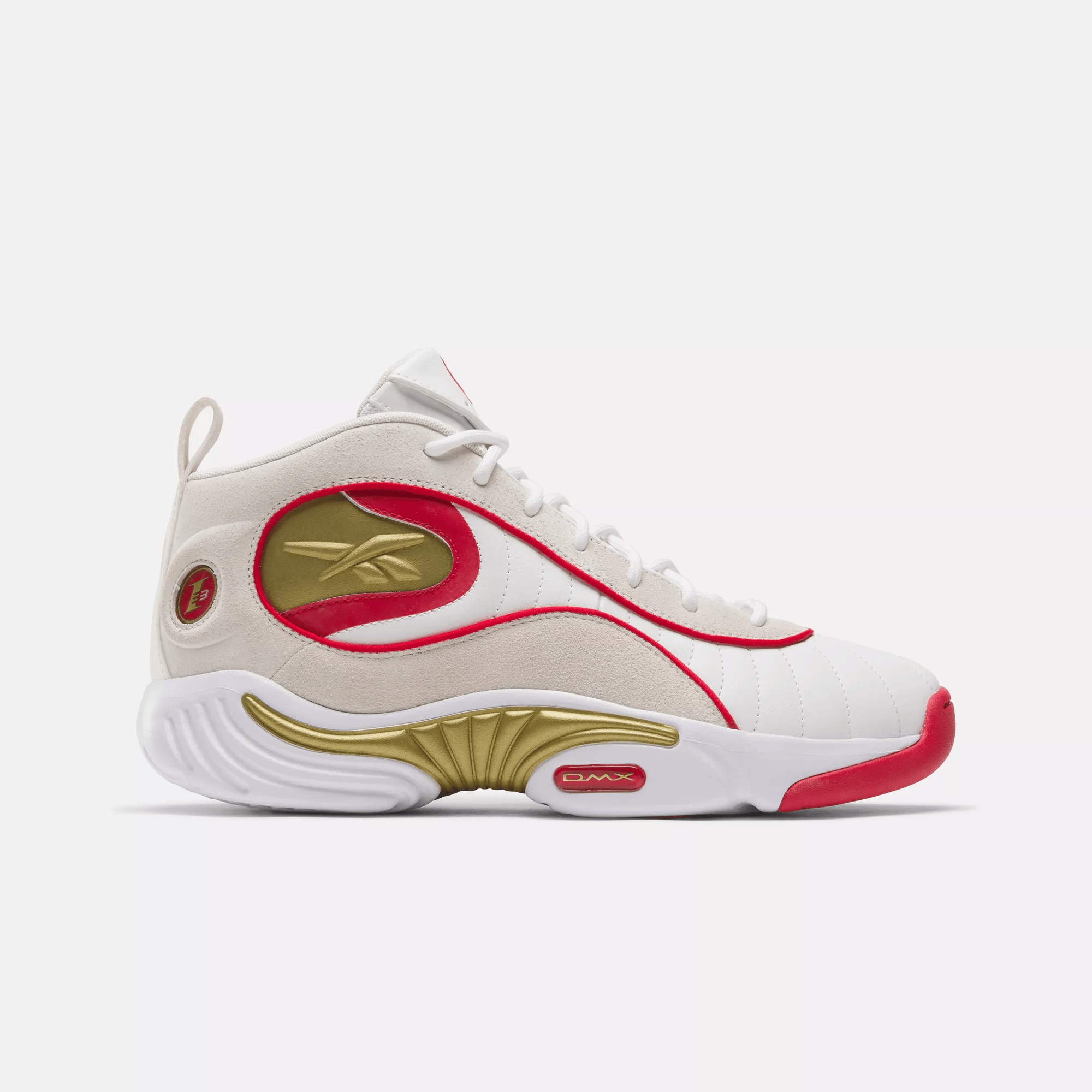 Reebok Sneaker Reebok Answer Red White Answer III Basketball Shoes