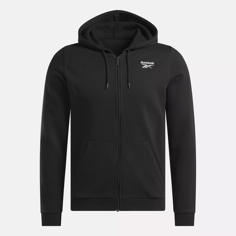 Reebok Identity Small Logo Fleece Full-Zip Hoodie