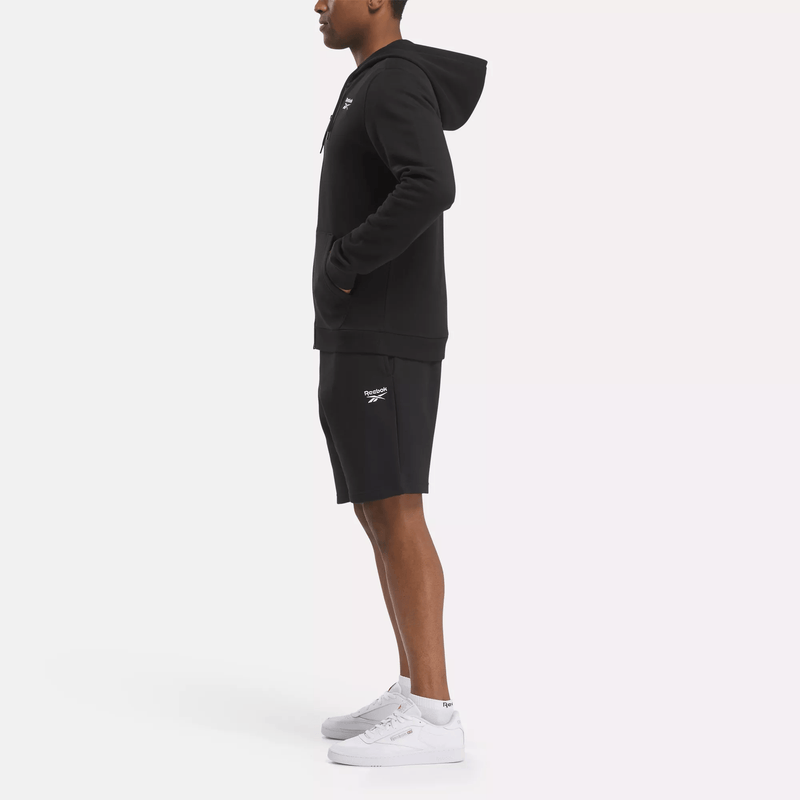 Reebok Identity Small Logo Fleece Full-Zip Hoodie