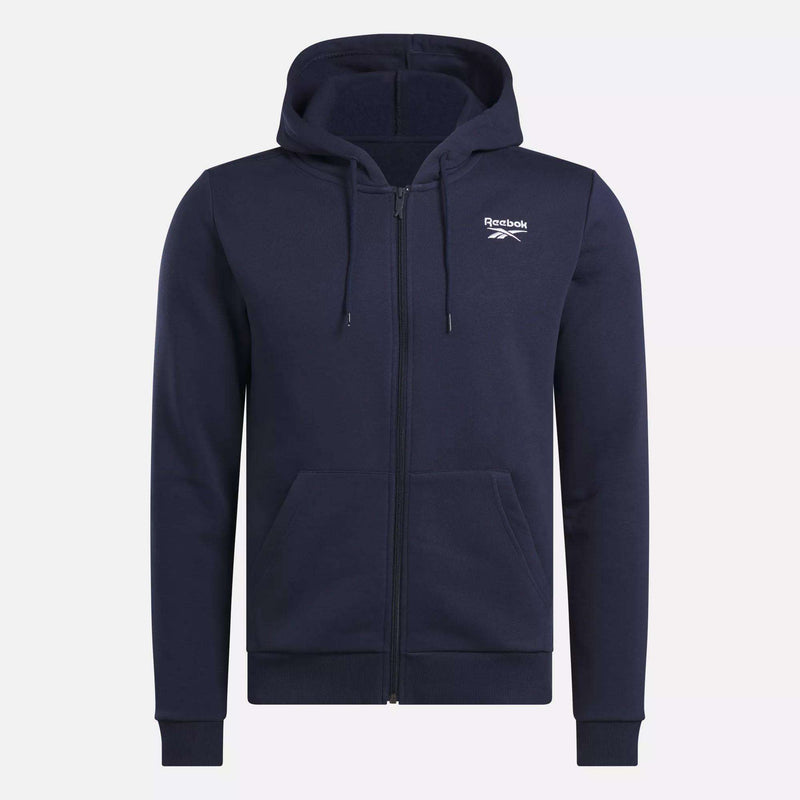 Men's Reebok Identity Small Logo Fleece Full-Zip Hoodie