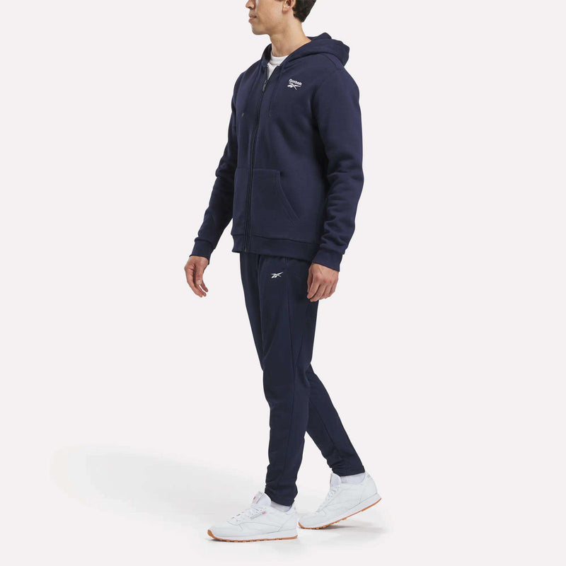 Men's Reebok Identity Small Logo Fleece Full-Zip Hoodie