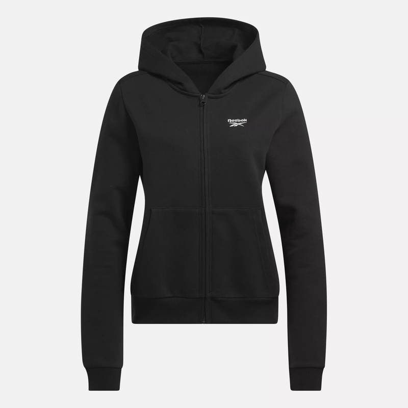 Reebok Identity Small Logo Fleece Full-Zip Hoodie