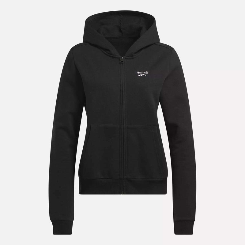 Women's Reebok Identity Small Logo Fleece Full-Zip Hoodie
