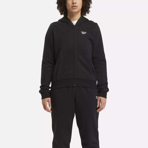 Women's Reebok Identity Small Logo Fleece Full-Zip Hoodie
