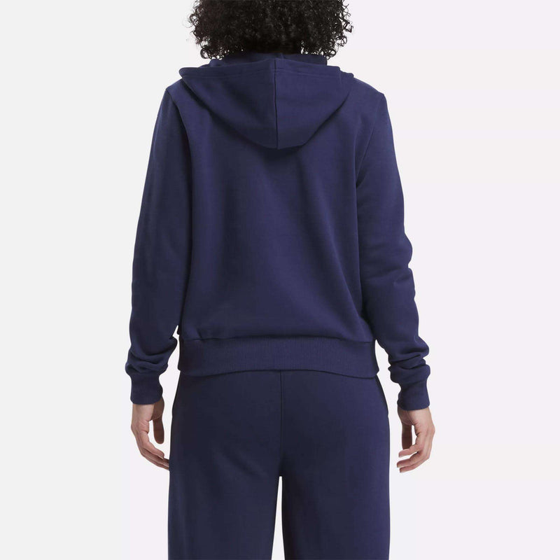 Women's Reebok Identity Small Logo Fleece Full-Zip Hoodie