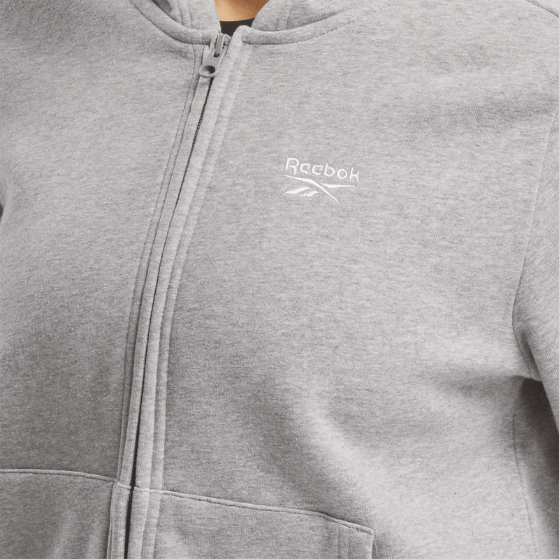 Reebok Identity Small Logo Fleece Full-Zip Hoodie