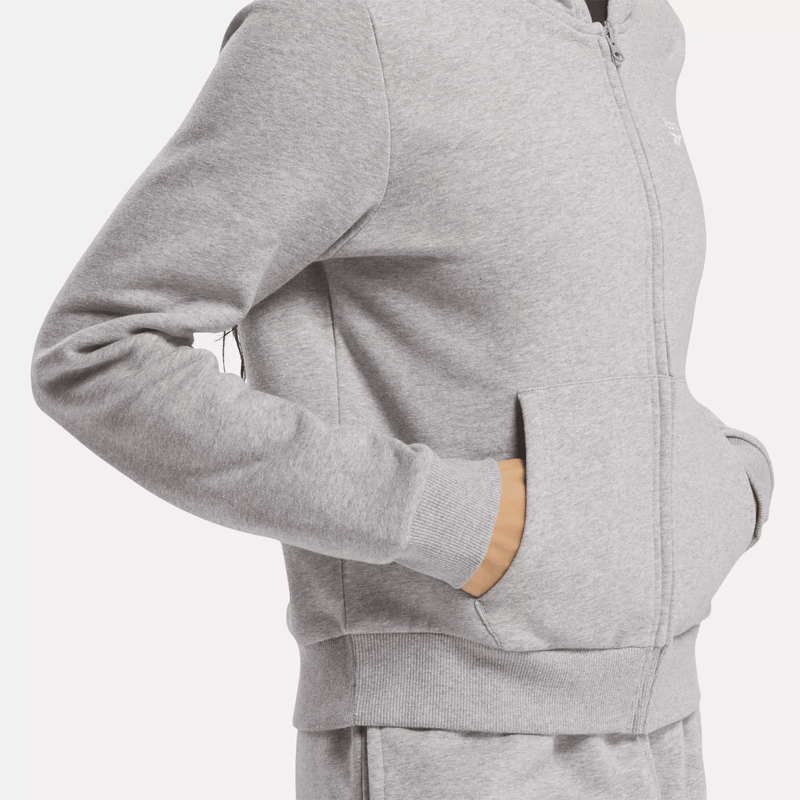 Reebok Identity Small Logo Fleece Full-Zip Hoodie