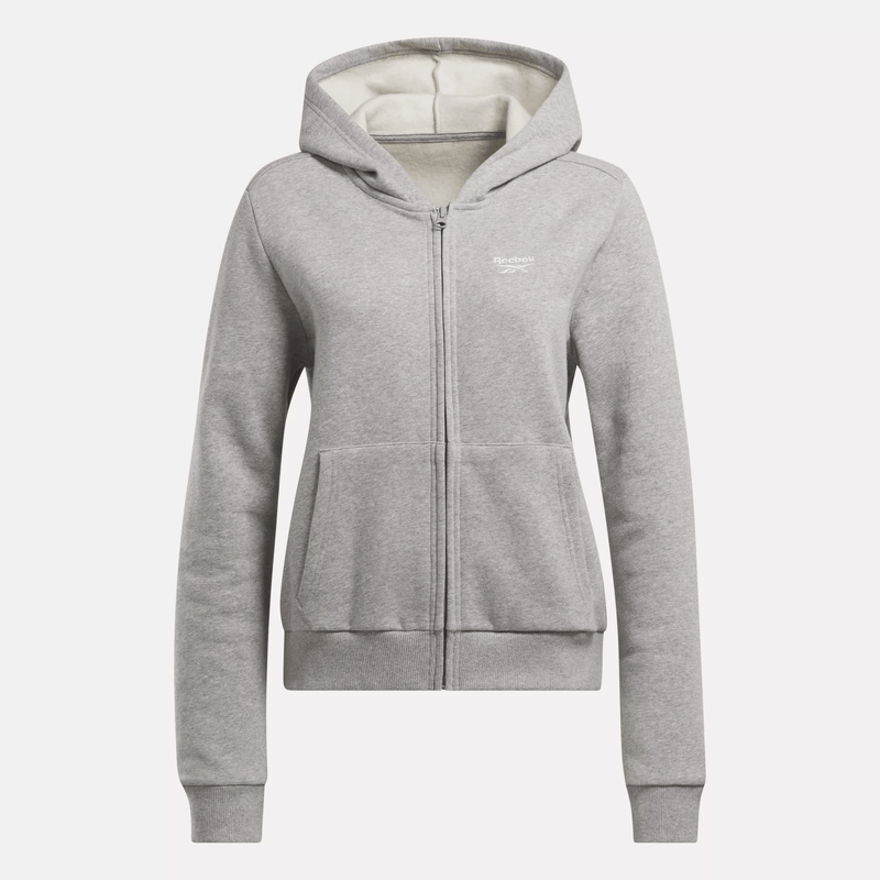Reebok Identity Small Logo Fleece Full-Zip Hoodie