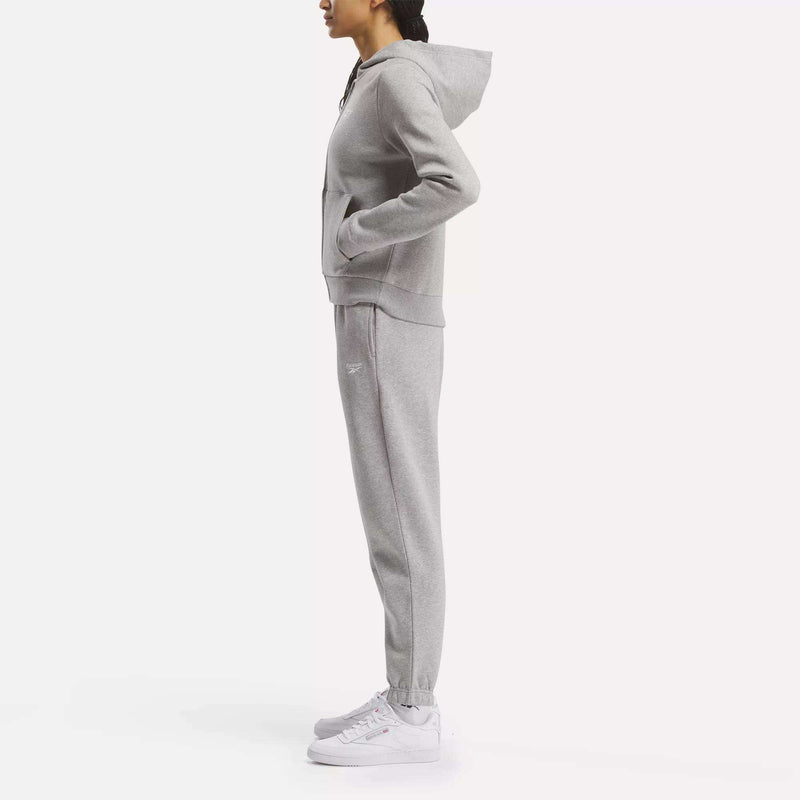 Women's Reebok Identity Small Logo Fleece Full-Zip Hoodie