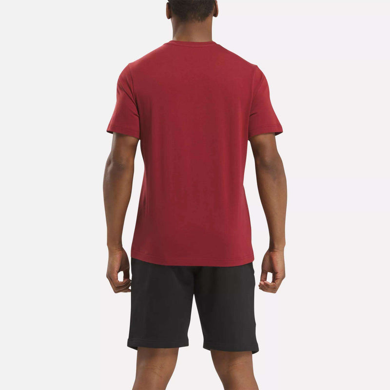Men's Reebok Identity Big Stacked Logo T-Shirt