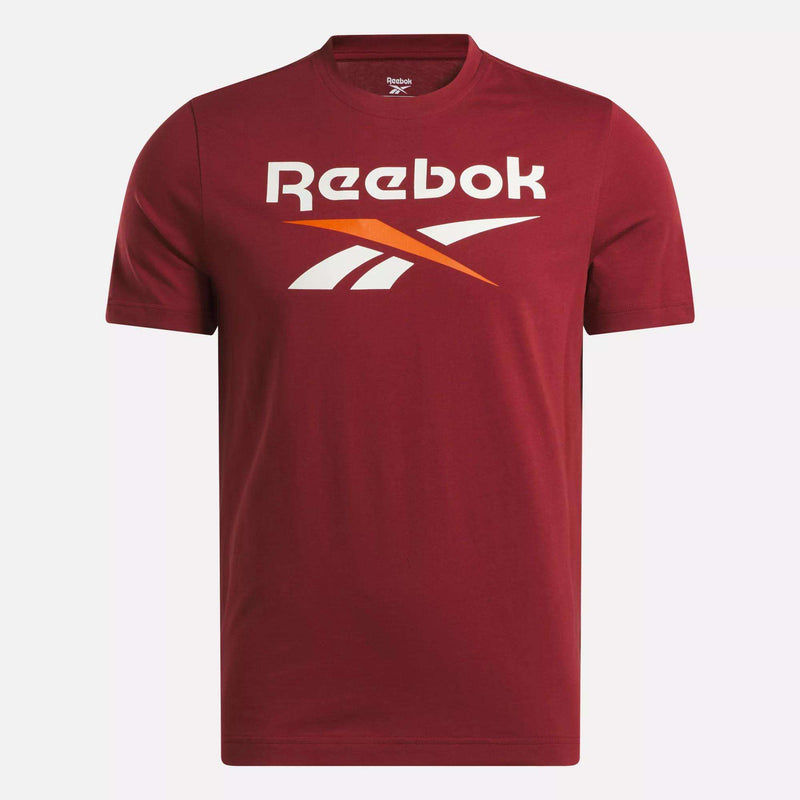 Men's Reebok Identity Big Stacked Logo T-Shirt