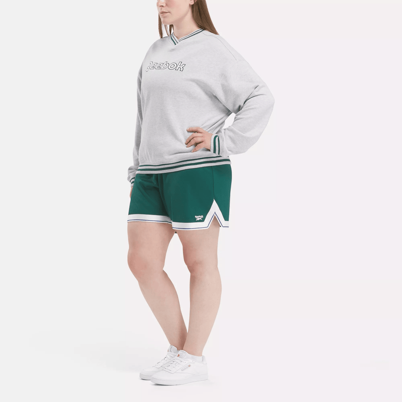 Doubleknit Mesh Shorts (Plus Size)