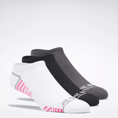 Zoned Cushion No-Show Socks 3 Pairs