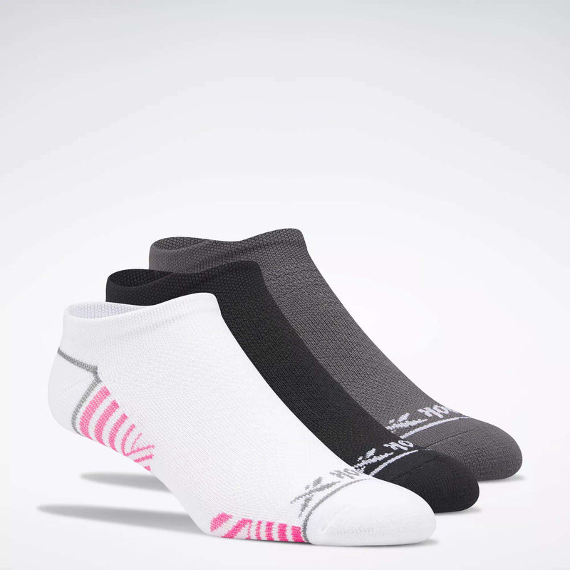 Women's Zoned Cushion No-Show Socks 3 Pairs