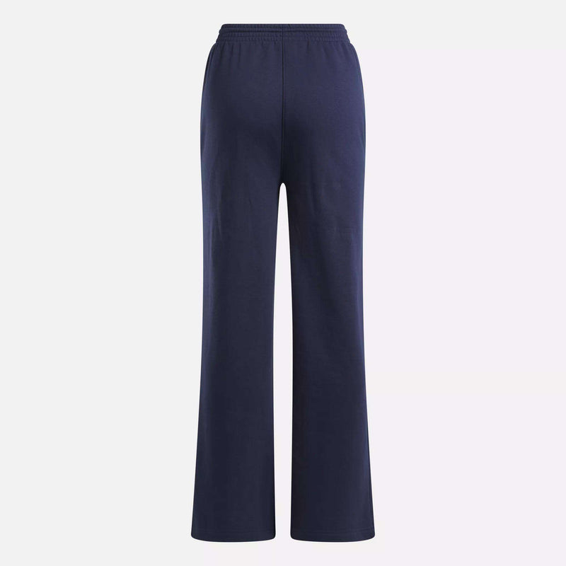 Women's Reebok Identity Small Logo Fleece Wide Leg Pants
