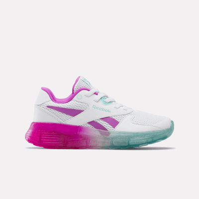Zig 'n Glow 2 Elastic Lace Running Shoes - Little Kids