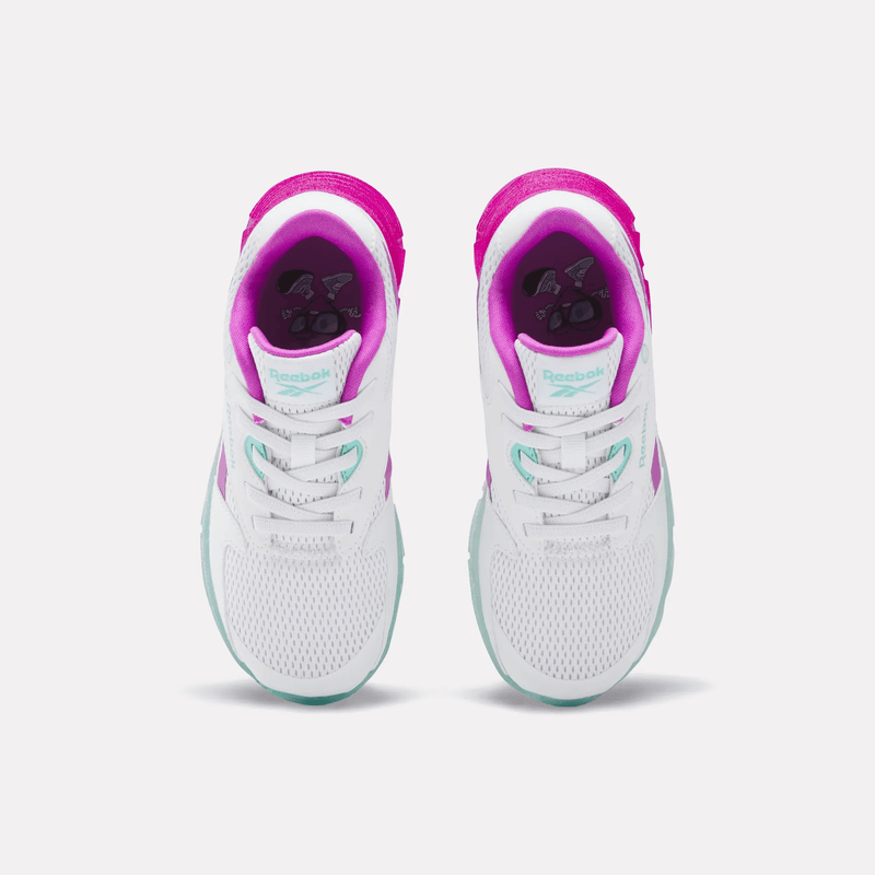Zig 'n Glow 2 Elastic Lace Running Shoes - Little Kids