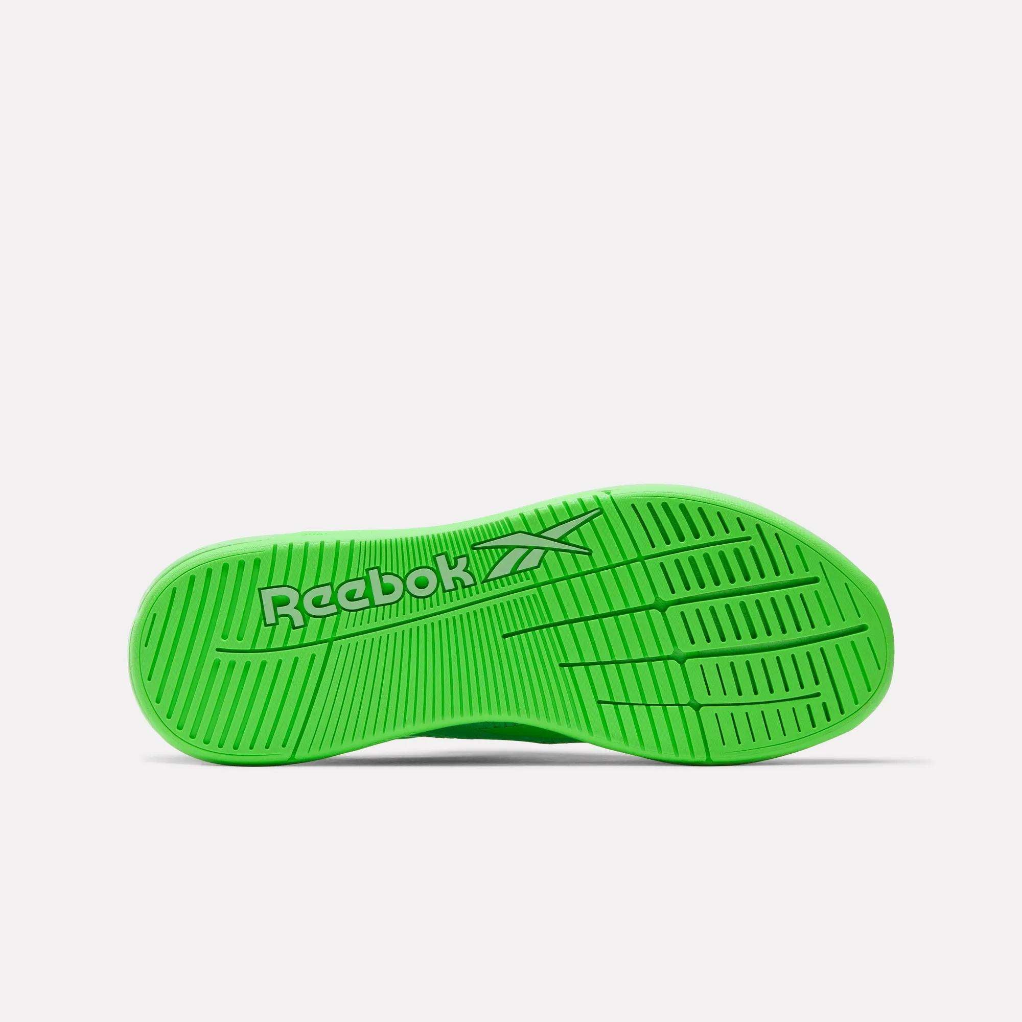 50s UK製 コの字 Lightning ライトニング 緑 スエード レザー Nano X5 Training Shoes - Reebok