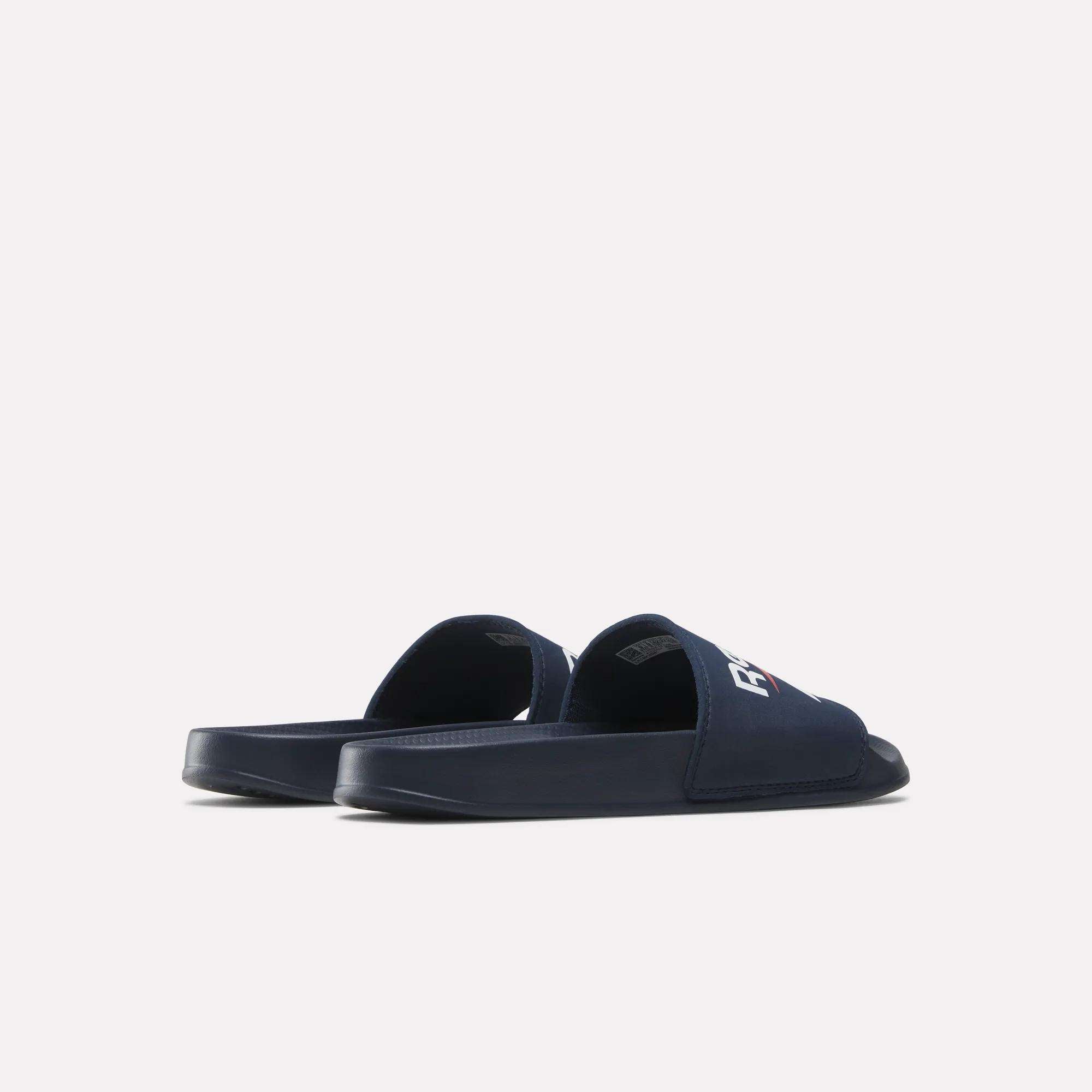 Reebok Royal Blue Slide Sandals with White Logo RBK Fulgere Swim Slides - Reebok main image 2