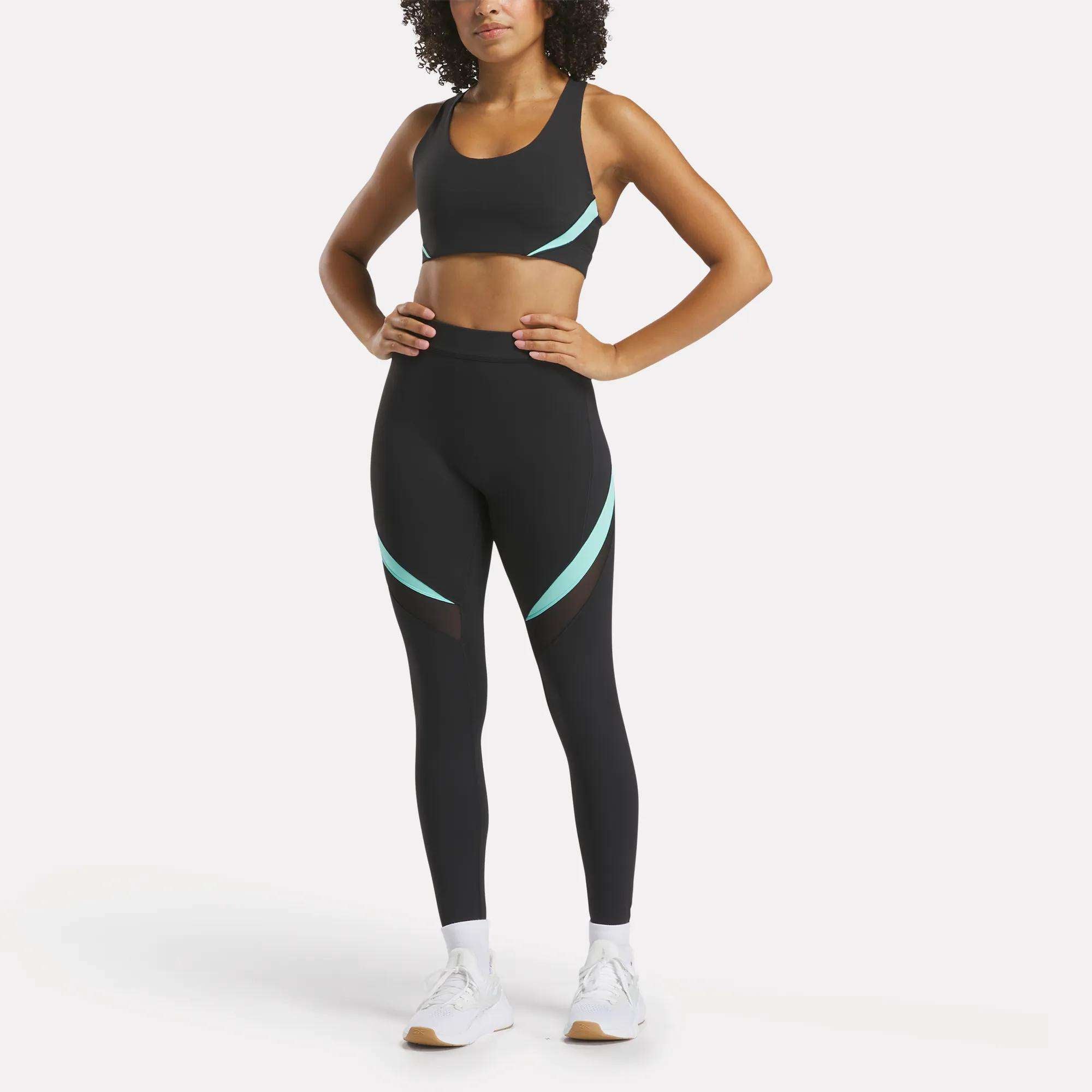 Lux Colorblock High-Rise 7/8 Leggings Reebok
