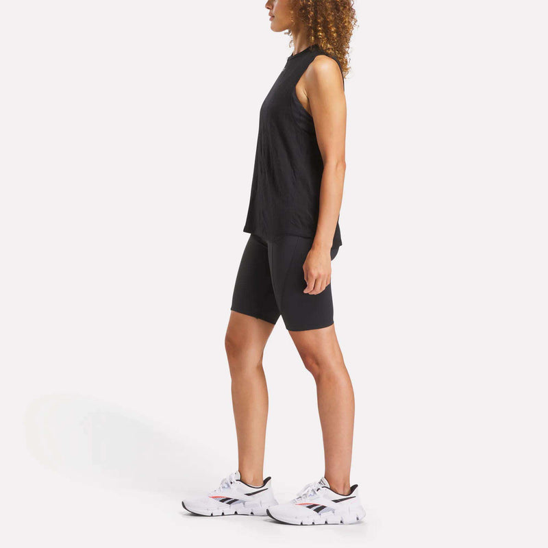 Women's Burnout Muscle Tank Top