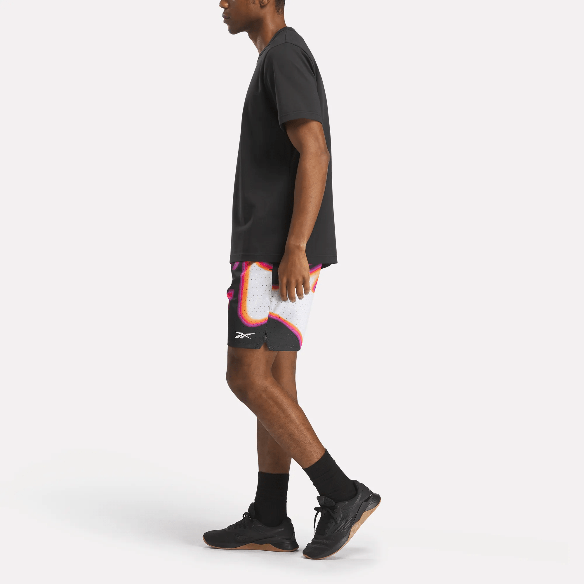 Reebok Basketball Transition Short Aop