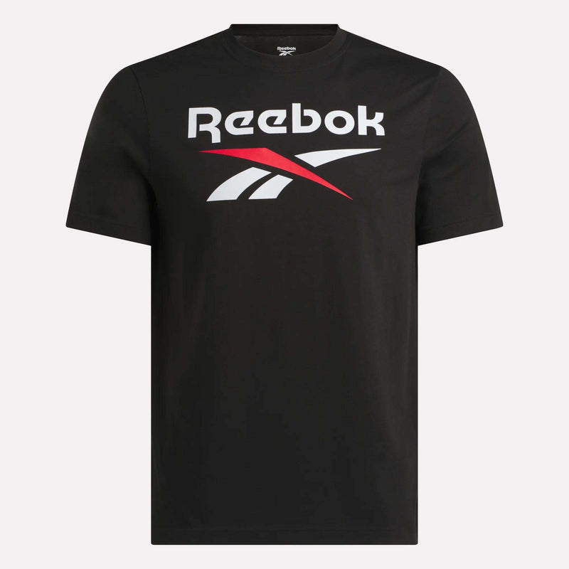 Men's Reebok Identity Big Stacked Logo T-Shirt