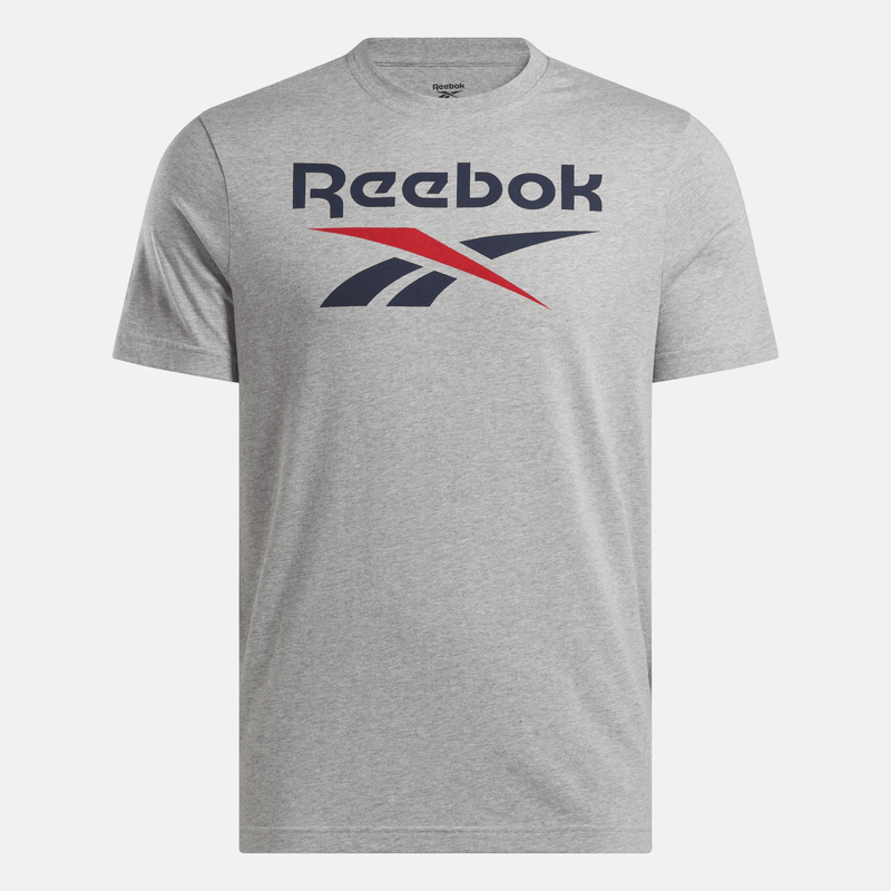 Reebok Identity Big Stacked Logo T-Shirt