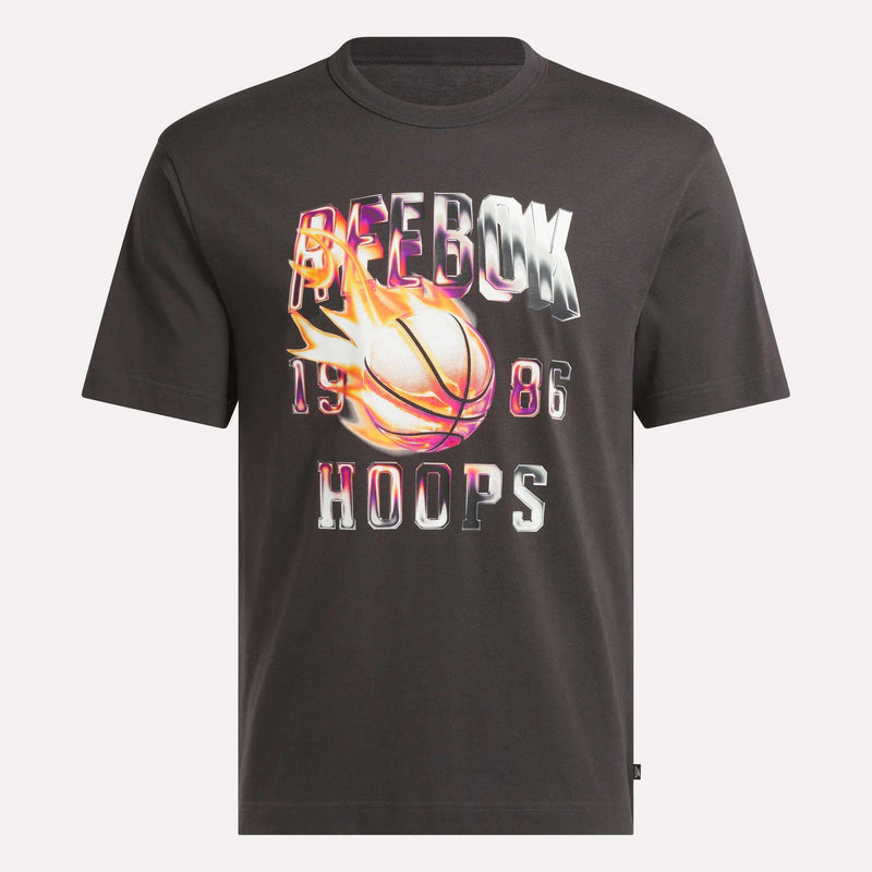 Men's Basketball On Fire Tee