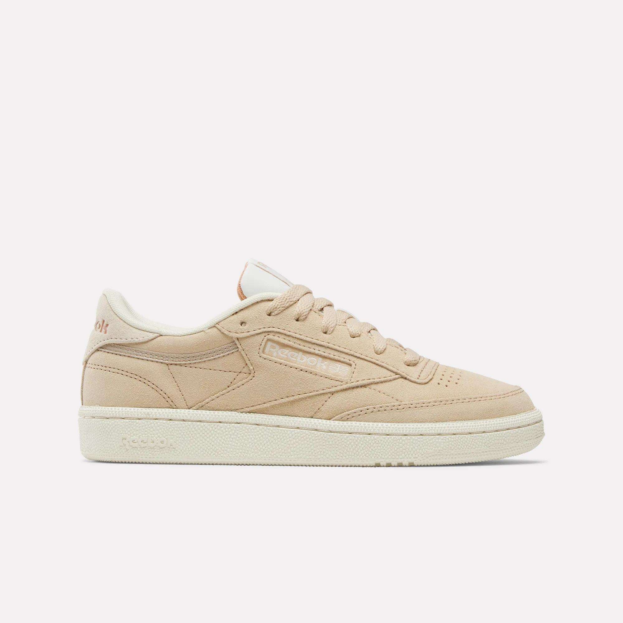 Reebok Deals Reebok Classic Beige Femme Club C 85 Shoes Reebok