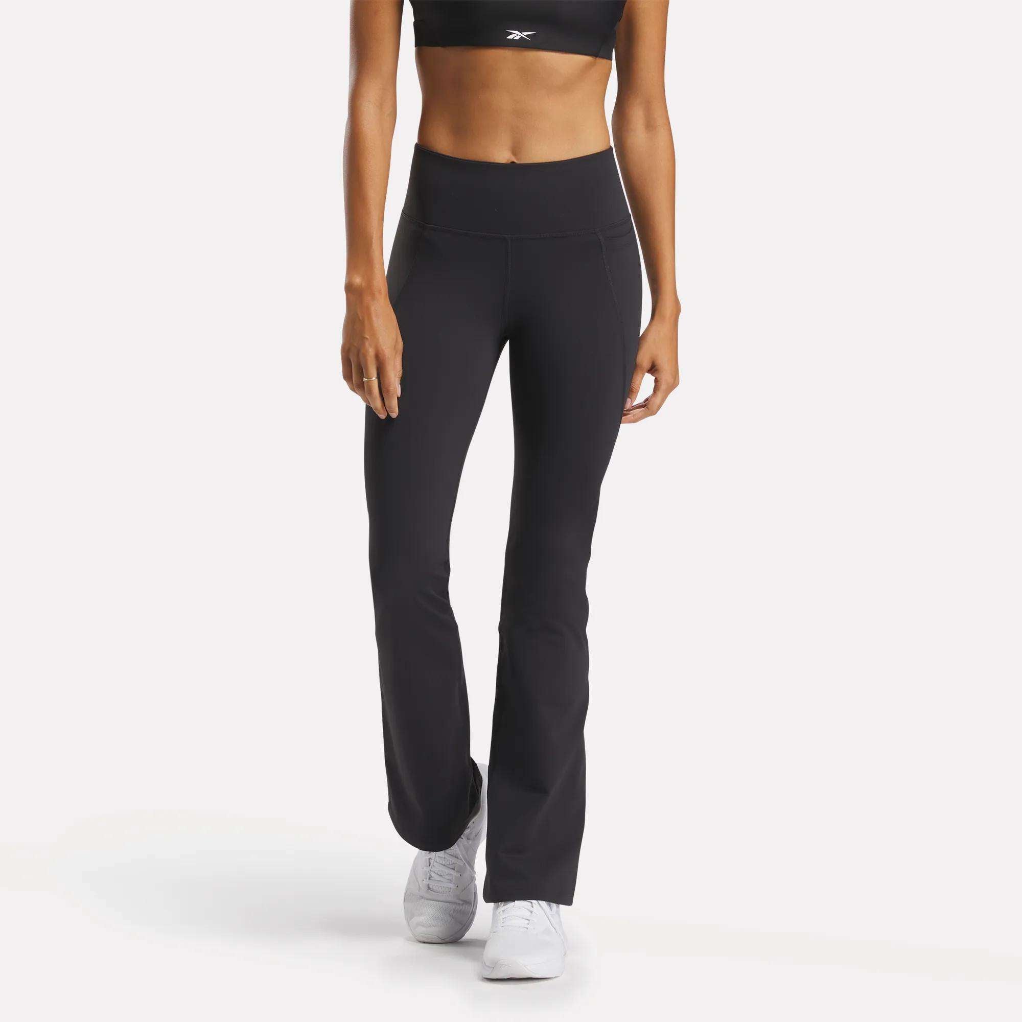 Lux High-Rise Mini-Flare Pants Reebok