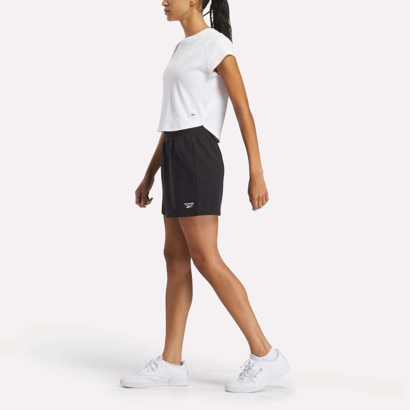 Women's Identity Small Logo French Terry Shorts 4"