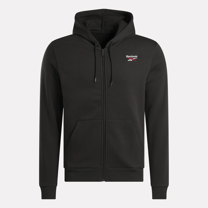 Reebok Identity Small Logo Fleece Full-Zip Hoodie
