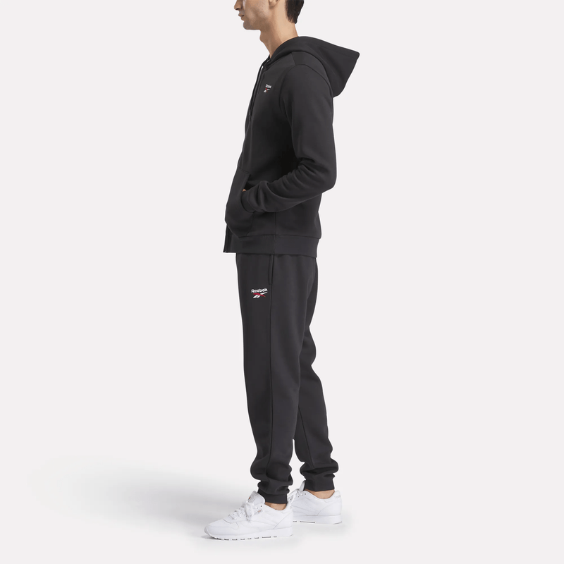 Reebok Identity Small Logo Fleece Full-Zip Hoodie