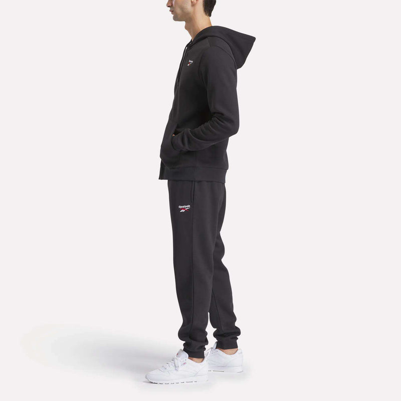 Men's Reebok Identity Small Logo Fleece Full-Zip Hoodie