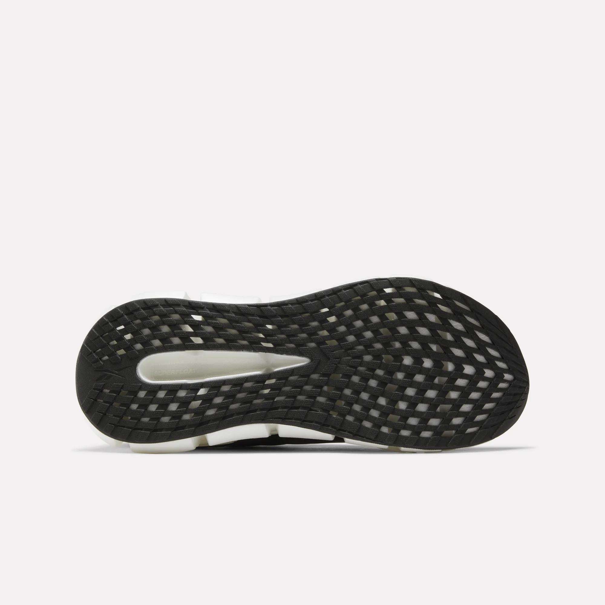 Reebok Men's FloatZig 2 Running Shoes, Black/White / 9.5