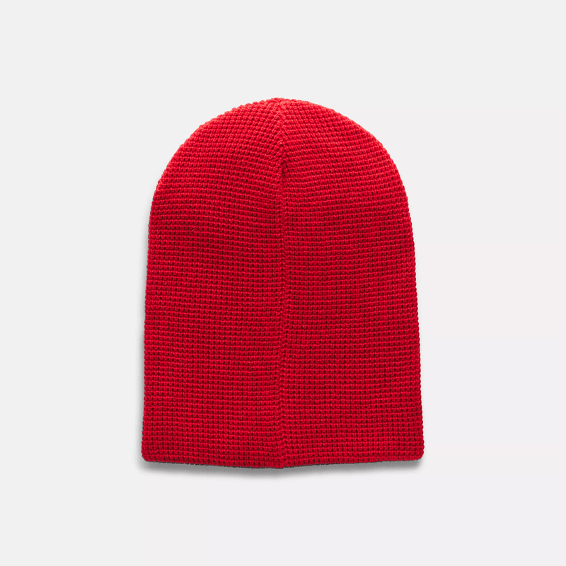 Reversible Slouchy Waffle Knit Hat