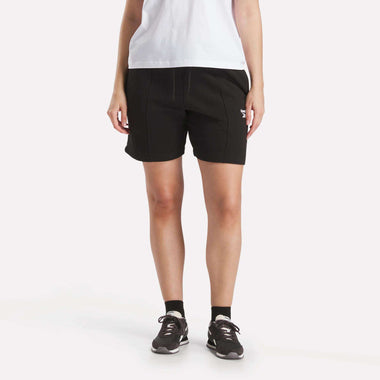 Women's Pintuck Long Shorts