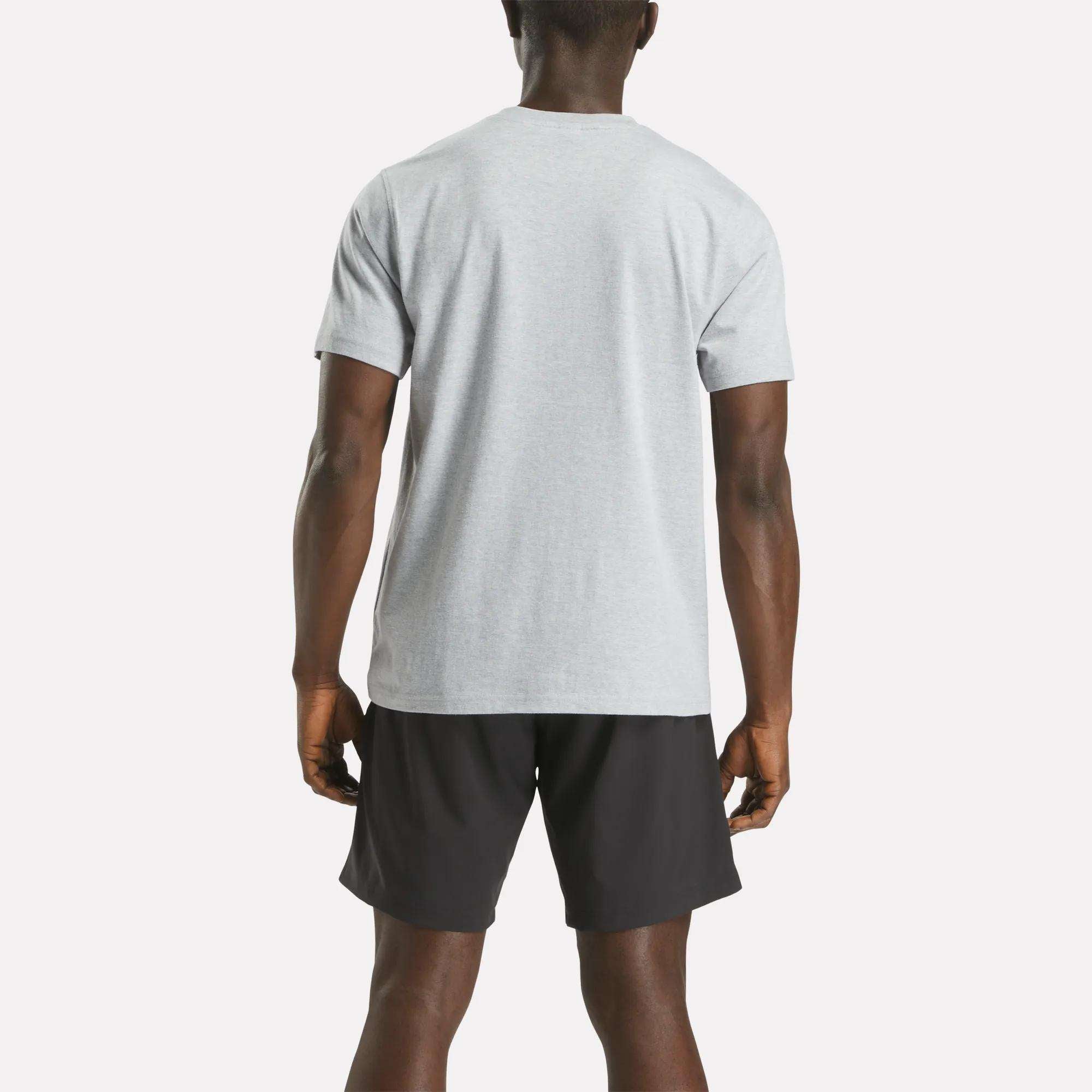 Men's Big Logo Crewneck Short Sleeve Tee - Reebok