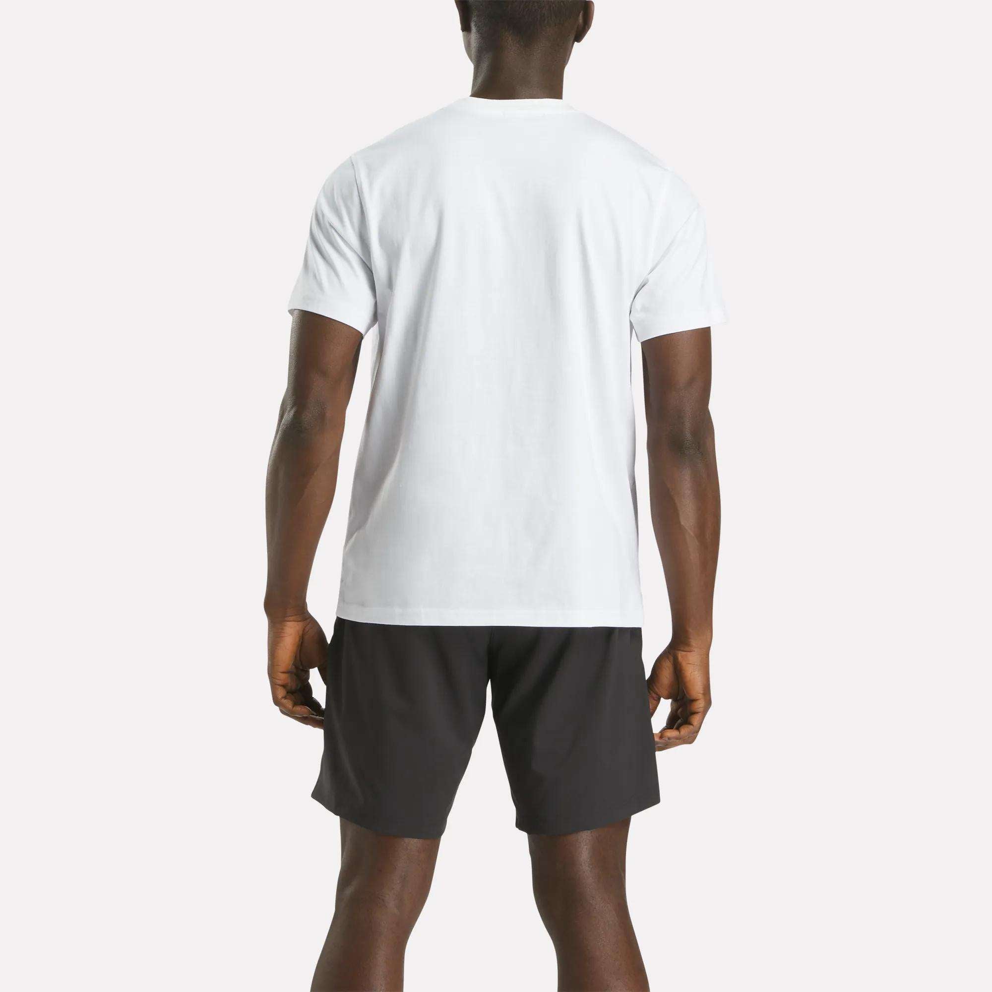Men's Big Logo Crewneck Short Sleeve Tee - Reebok