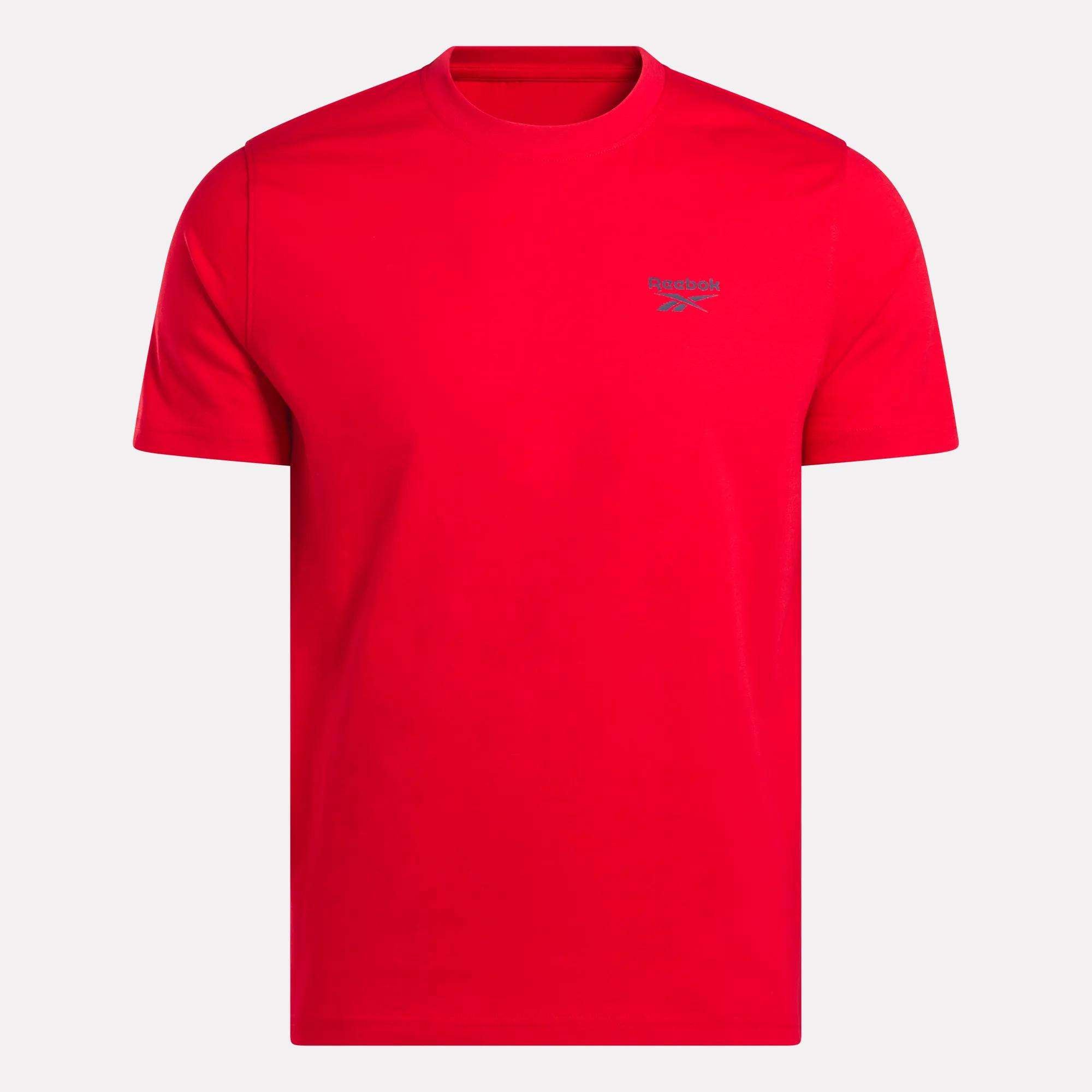 Men's Small Logo Crewneck Short Sleeve T-Shirt - Reebok