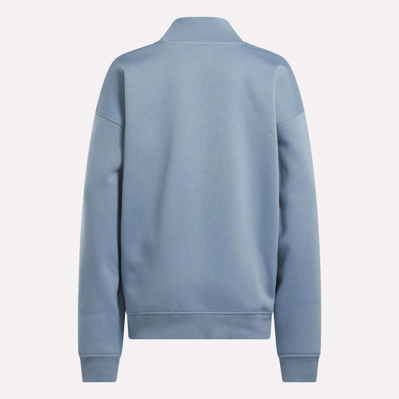 Women's Longline Roll Neck Sweatshirt