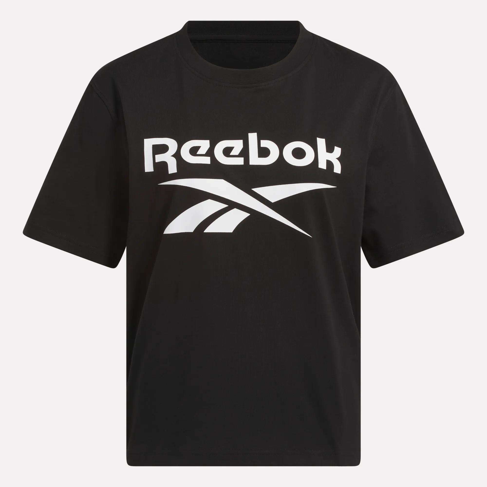 Women's Big Logo Oversized Crew Short Sleeve Tee - Reebok