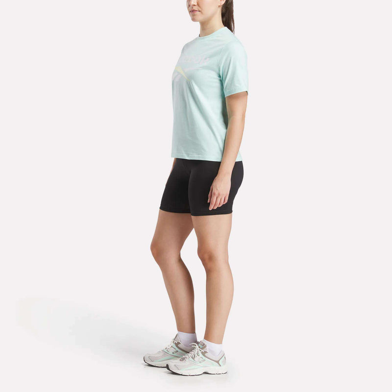 Women's Two-Color Logo Crew Short Sleeve Tee