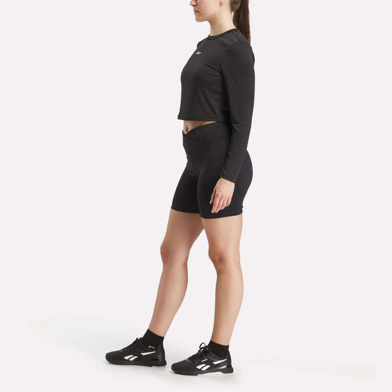 Women's Core Slim Fit Crop Long Sleeve Tee