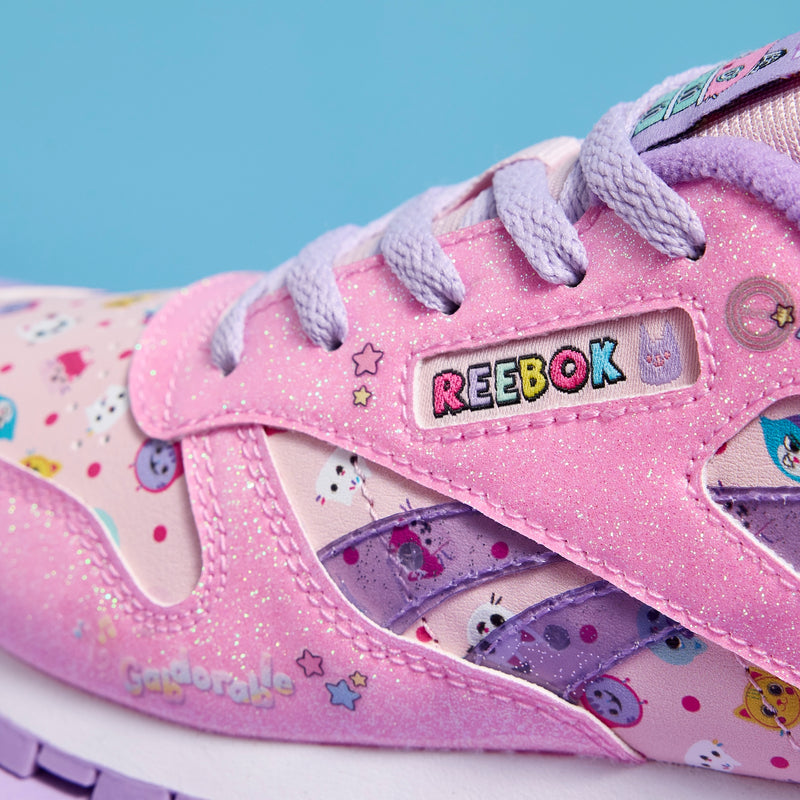 Reebok x Gabby's Dollhouse Classic Leather Step 'n Flash Shoes 2.0 - Little Kids
