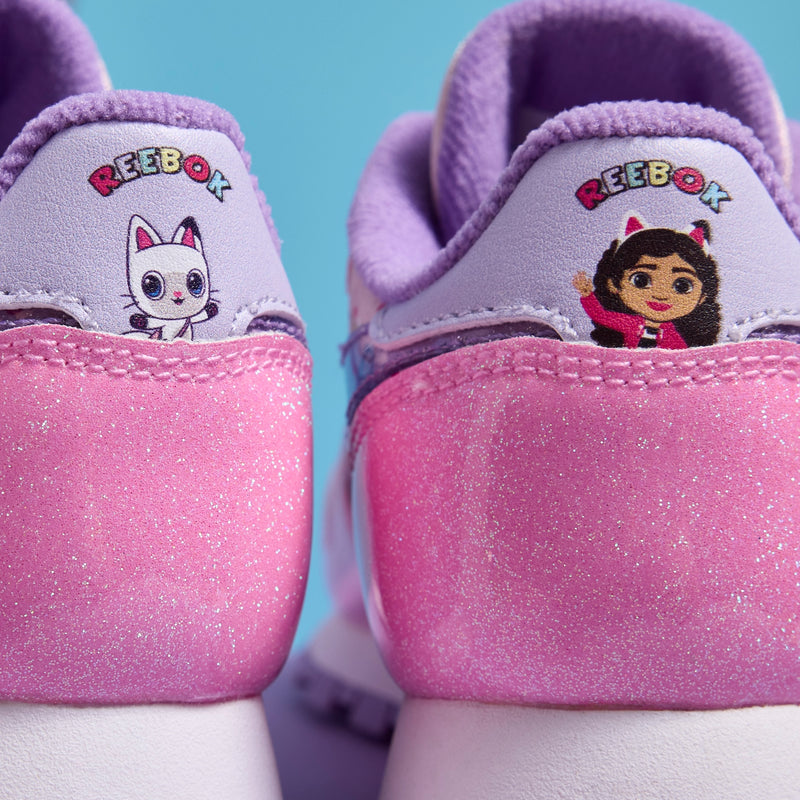 Reebok x Gabby's Dollhouse Classic Leather Step 'n Flash Shoes 2.0 - Little Kids