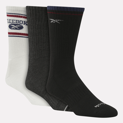 3pk Mens 1/2 Terry Crew